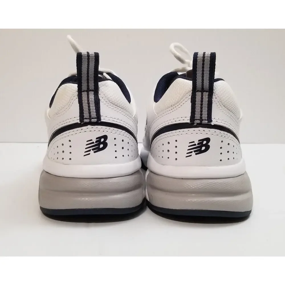 New Balance 623 MX623WN White Navy Blue Gray Sneakers Shoes Mens Size 7.5 D